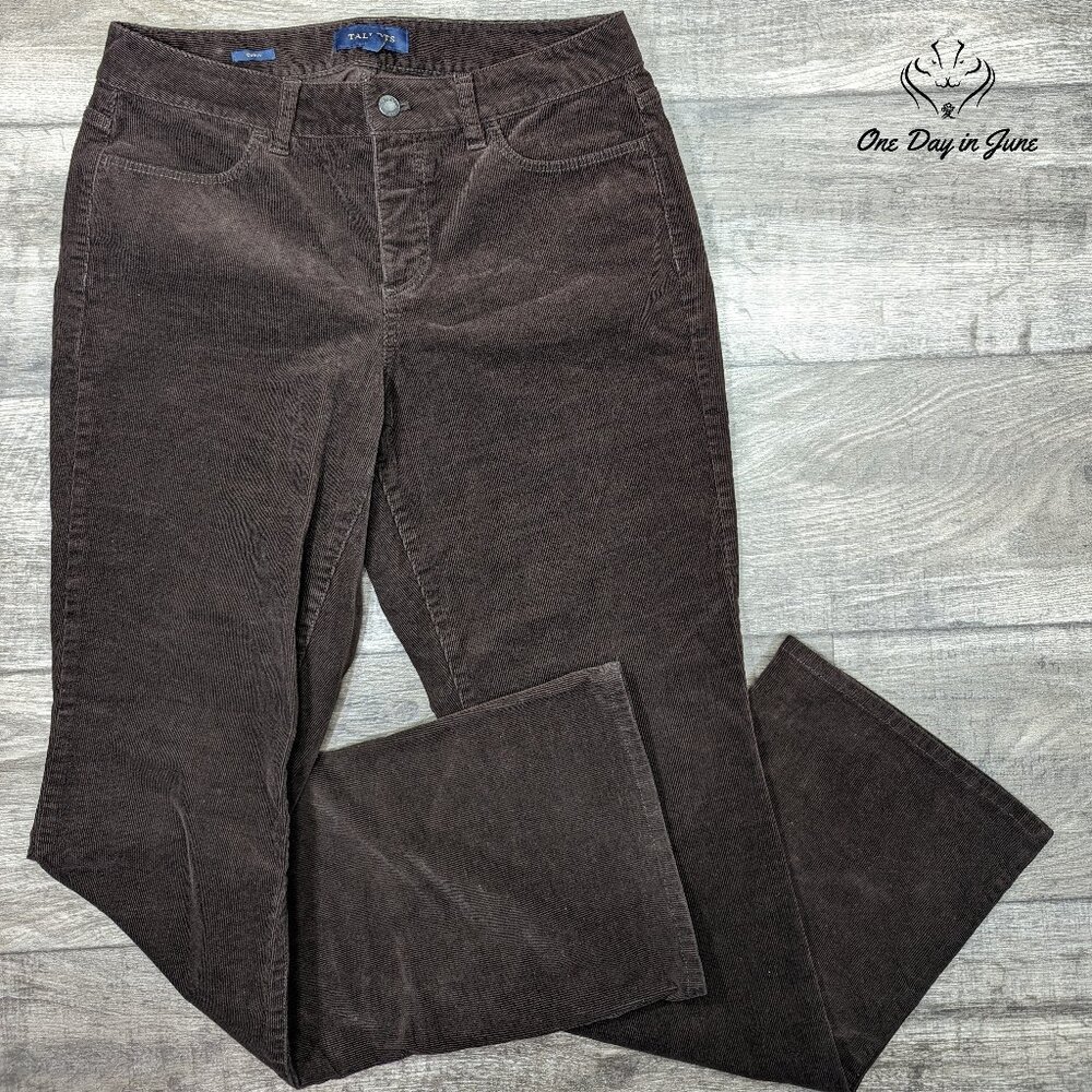 Talbots Curvy Corduroy Pants Size 10